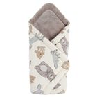 Cool Club, rożek niemowlęcy, beżowo-brązowy