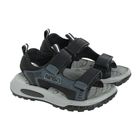 Cool Club, Sandały chłopięce, czarne, skórzana wkładka, NASA