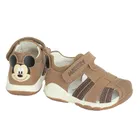 Cool Club, Sandały chłopięce, pachnące, brązowe, Zdrowa Stopa, podeszwa Bio-Flex, Myszka Miki