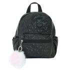 Cool Club, Serduszka, plecak z breloczkiem, czarny