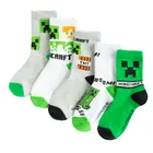 Cool Club, Skarpetki chłopięce, mix, Minecraft, zestaw, 5 szt.