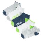 Cool Club, Skarpetki chłopięce, stopki, mix, NASA, zestaw, 5 szt.