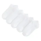 Cool Club, Skarpetki dziecięce, stopki, białe, zestaw, 5 szt.