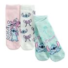 Cool Club, Skarpetki dziewczęce, stopki, mix, Lilo i Stitch, zestaw, 3 szt.
