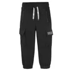 Cool Club, Spodnie dresowe chłopięce, ocieplane, czarne