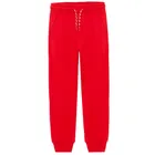 Cool Club, Spodnie dresowe chłopięce, ocieplane, czerwone