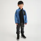 Cool Club, Spodnie dresowe chłopięce, ocieplane, grafitowe