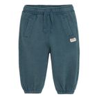 Cool Club, Spodnie dresowe chłopięce, ocieplane, granatowe