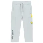 Cool Club, Spodnie dresowe chłopięce, relaxed, szare, Pokemon