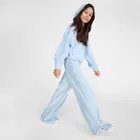 Cool Club, Spodnie dresowe dziewczęce, culotte, welurowe, niebieskie