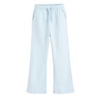 Cool Club, Spodnie dresowe dziewczęce, flare, ocieplane, niebieskie