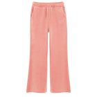 Cool Club, Spodnie dresowe dziewczęce, flare, welurowe, różowe