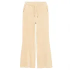 Cool Club, Spodnie dresowe dziewczęce, welurowe, beżowe