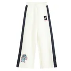 Cool Club, Spodnie dresowe dziewczęce, wide, białe, Lilo i Stitch