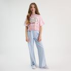 Cool Club, Spodnie dresowe dziewczęce, wide, niebieskie