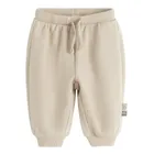 Cool Club, Spodnie dresowe niemowlęce, beżowe