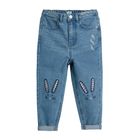 Cool Club, Spodnie jeansowe dziewczęce, mom fit, denim