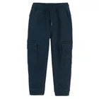 Cool Club, Spodnie materiałowe chłopięce, jogger, granatowe