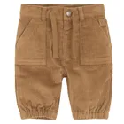 Cool Club, Spodnie materiałowe chłopięce, sztruksowe, brązowe