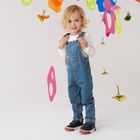 Cool Club, Spodnie ogrodniczki chłopięce, denim