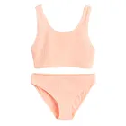 Cool Club, Strój kąpielowy dziewczęcy dwuczęściowy, UV 50, brzoskwiniowy