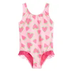 Cool Club, Strój kąpielowy dziewczęcy jednoczęściowy, UV 50, różowy