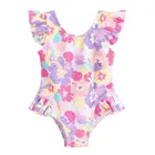 Cool Club, Strój kąpielowy dziewczęcy jednoczęściowy, UV 50, różowy