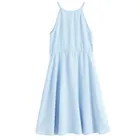 Cool Club, Sukienka dziewczęca bez rękawów, niebieska