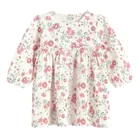 Cool Club, Sukienka dziewczęca z długim rękawem, beżowa