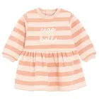 Cool Club, Sukienka dziewczęca z długim rękawem, różowa