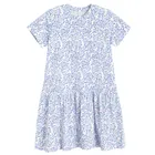 Cool Club, Sukienka dziewczęca z krótkim rękawem, biała