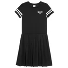 Cool Club, Sukienka dziewczęca z krótkim rękawem, czarna