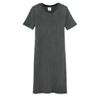 Cool Club, Sukienka dziewczęca z krótkim rękawem, grafitowa