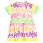 Cool Club, Sukienka dziewczęca z krótkim rękawem, mix,