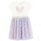 Cool Club, Sukienka dziewczęca z krótkim rękawem, mix