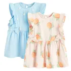 Cool Club, Sukienka dziewczęca z krótkim rękawem, mix, zestaw, 2 szt.