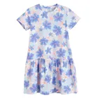 Cool Club, Sukienka dziewczęca z krótkim rękawem, niebieska