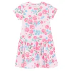 Cool Club, Sukienka dziewczęca z krótkim rękawem, różowa