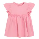 Cool Club, Sukienka dziewczęca z krótkim rękawem, różowa