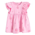 Cool Club, Sukienka dziewczęca z krótkim rękawem, różowa
