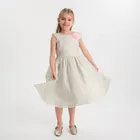 Cool Club, Sukienka dziewczęca z krótkim rękawem, zielona