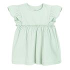 Cool Club, Sukienka dziewczęca z krótkim rękawem, zielona