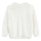 Cool Club, Sweter dziewczęcy, biały