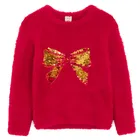 Cool Club, Sweter dziewczęcy, czerwony