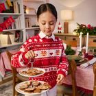 Cool Club, Sweter dziewczęcy, czerwony