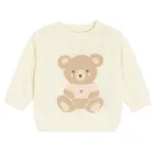 Cool Club, Sweter dziewczęcy, ecru