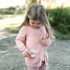 Cool Club, Sweter dziewczęcy, rozpinany, różowy