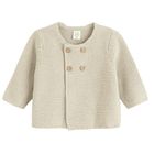 Cool Club, Sweter niemowlęcy, rozpinany, beżowy