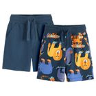 Cool Club, Szorty chłopięce, niebieskie, zestaw, 2 szt.