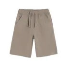 Cool Club, Szorty chłopięce z lnem, relaxed, brązowe